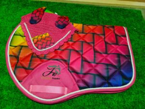 Rainbow bows 2pc